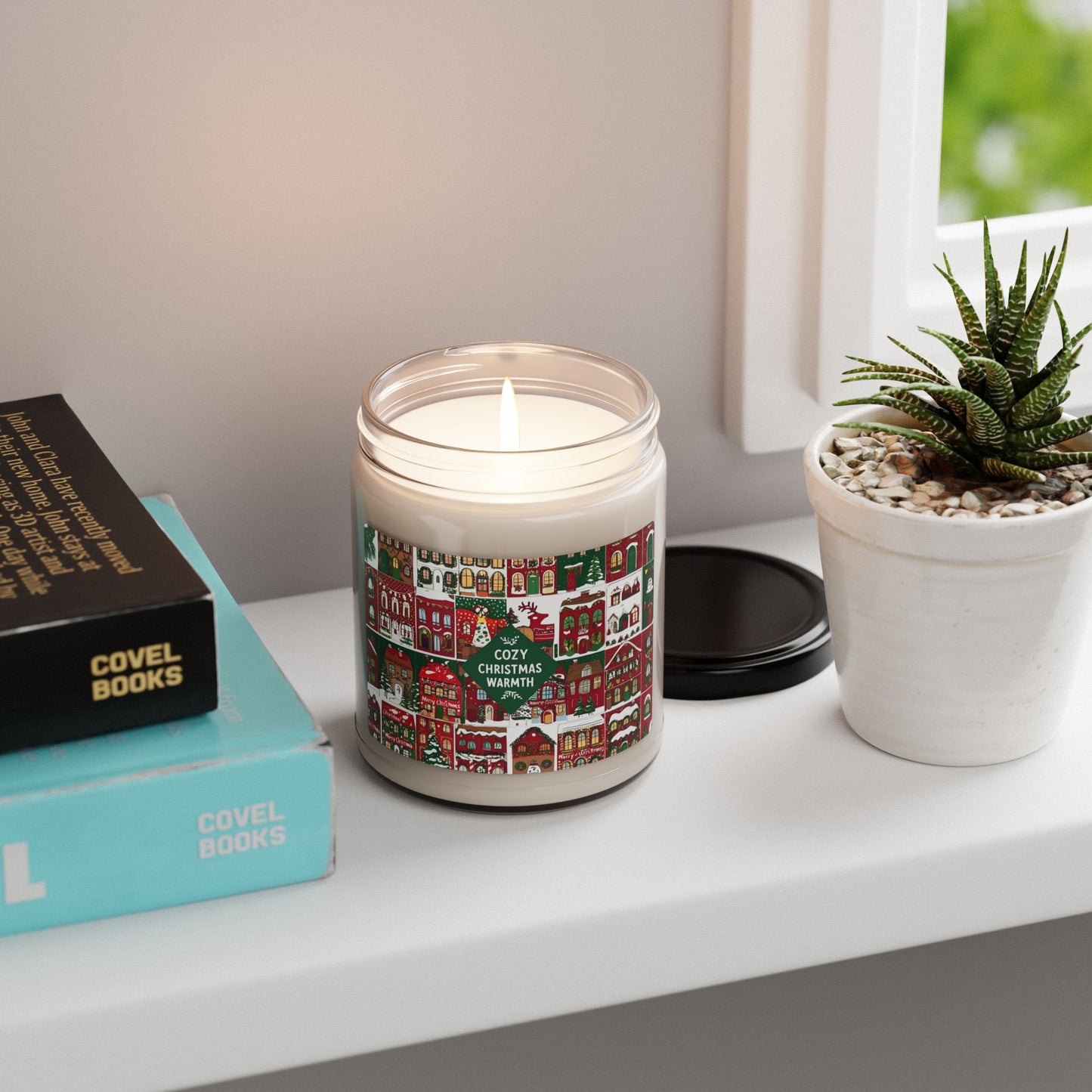 Eco-Friendly Scented Soy Candle, 9oz