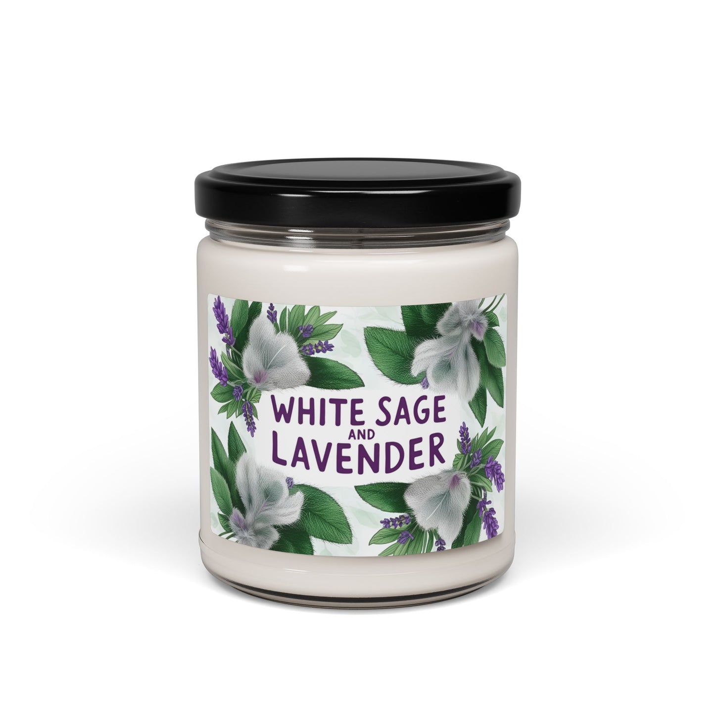 Eco-Friendly Scented Soy Candle, 9oz