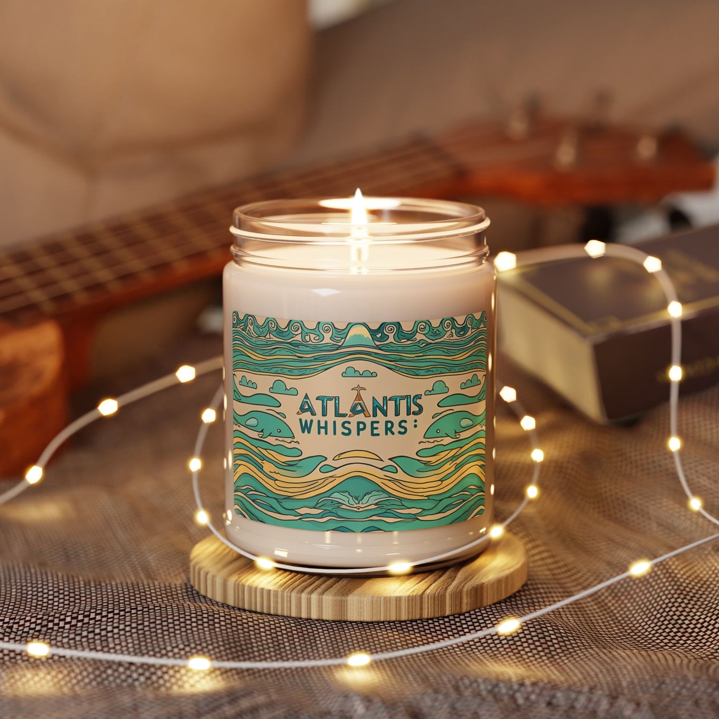 Eco-Friendly Scented Soy Candle, 9oz