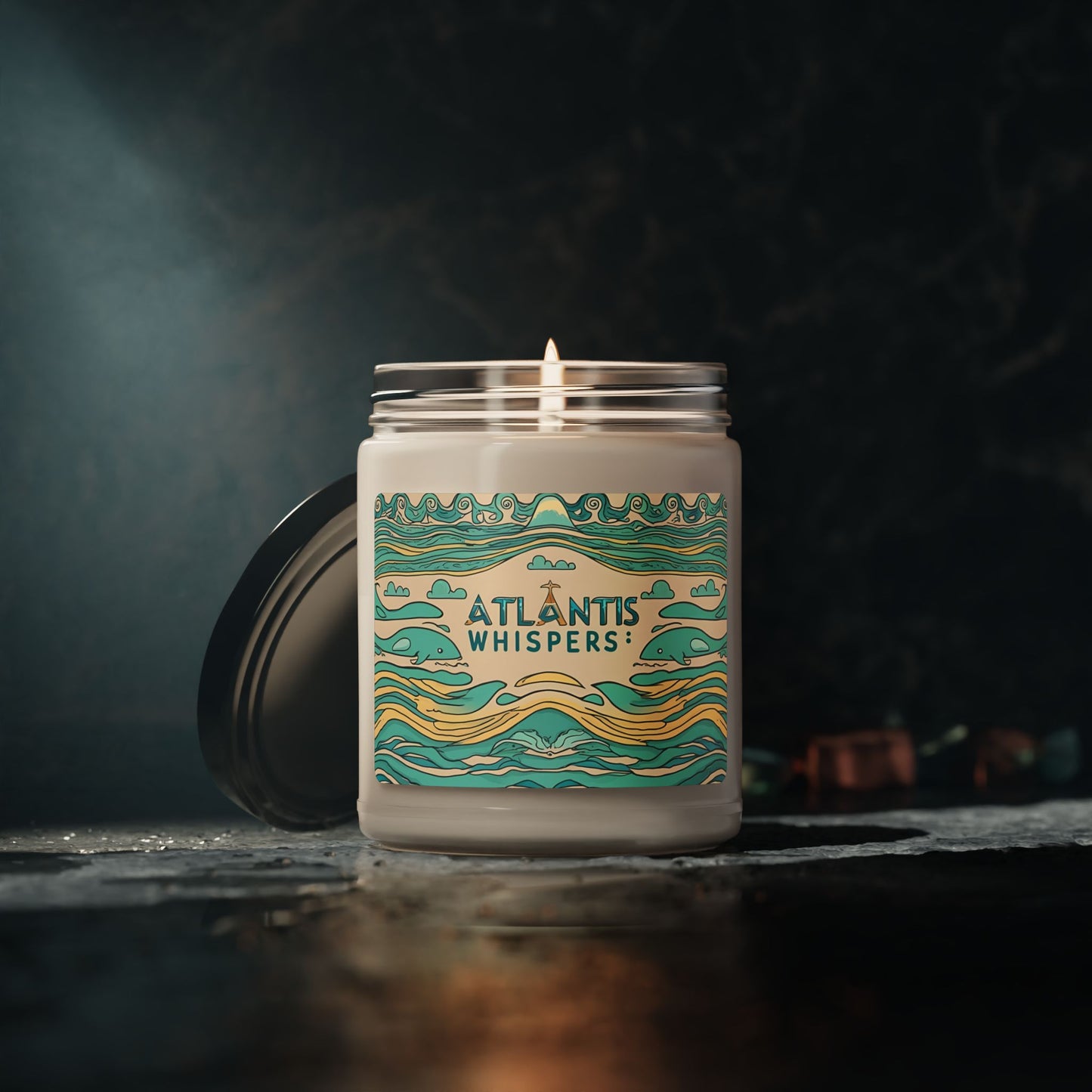 Eco-Friendly Scented Soy Candle, 9oz