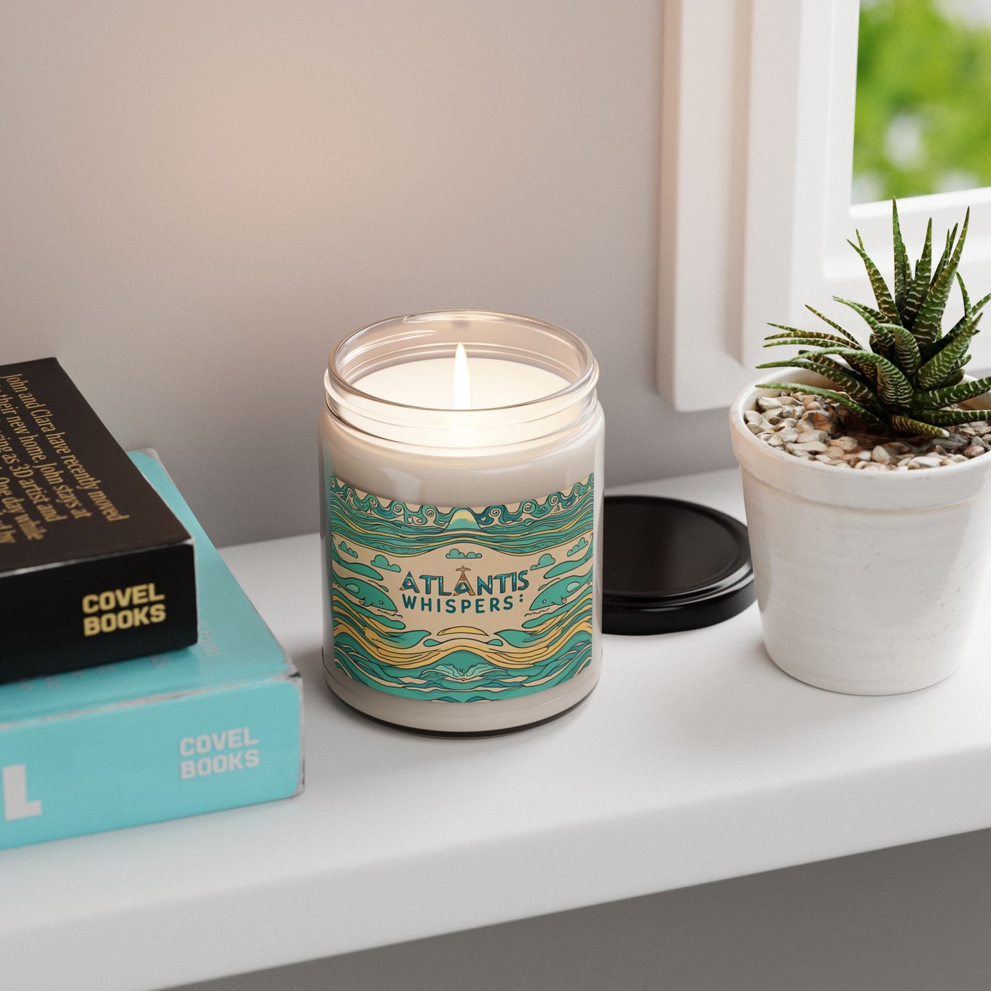 Eco-Friendly Scented Soy Candle, 9oz