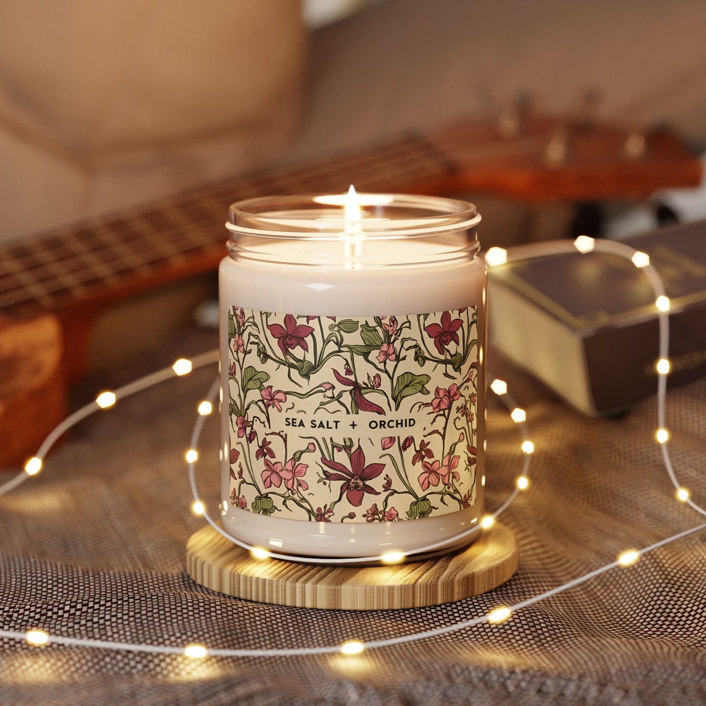 Eco-Friendly Scented Soy Candle, 9oz