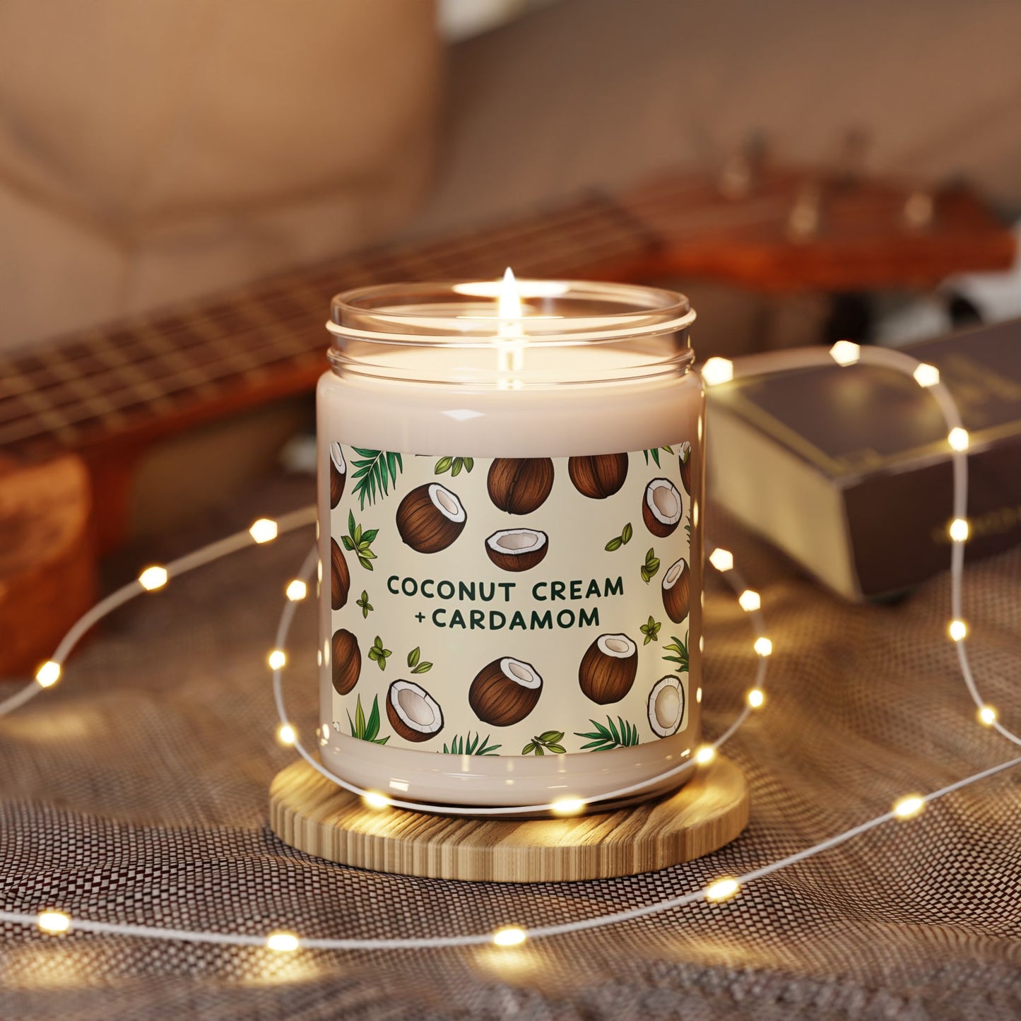 Eco-Friendly Scented Soy Candle, 9oz