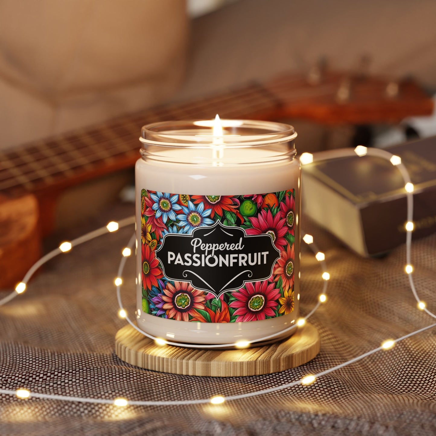 Eco-Friendly Scented Soy Candle, 9oz