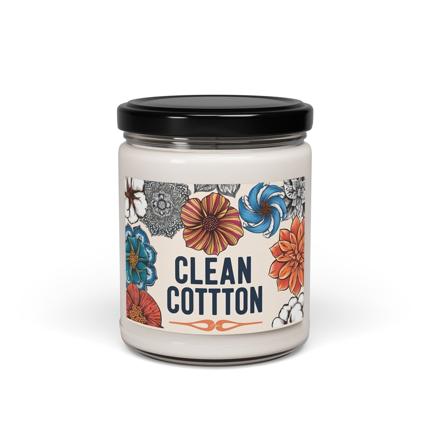 Eco-Friendly Scented Soy Candle, 9oz