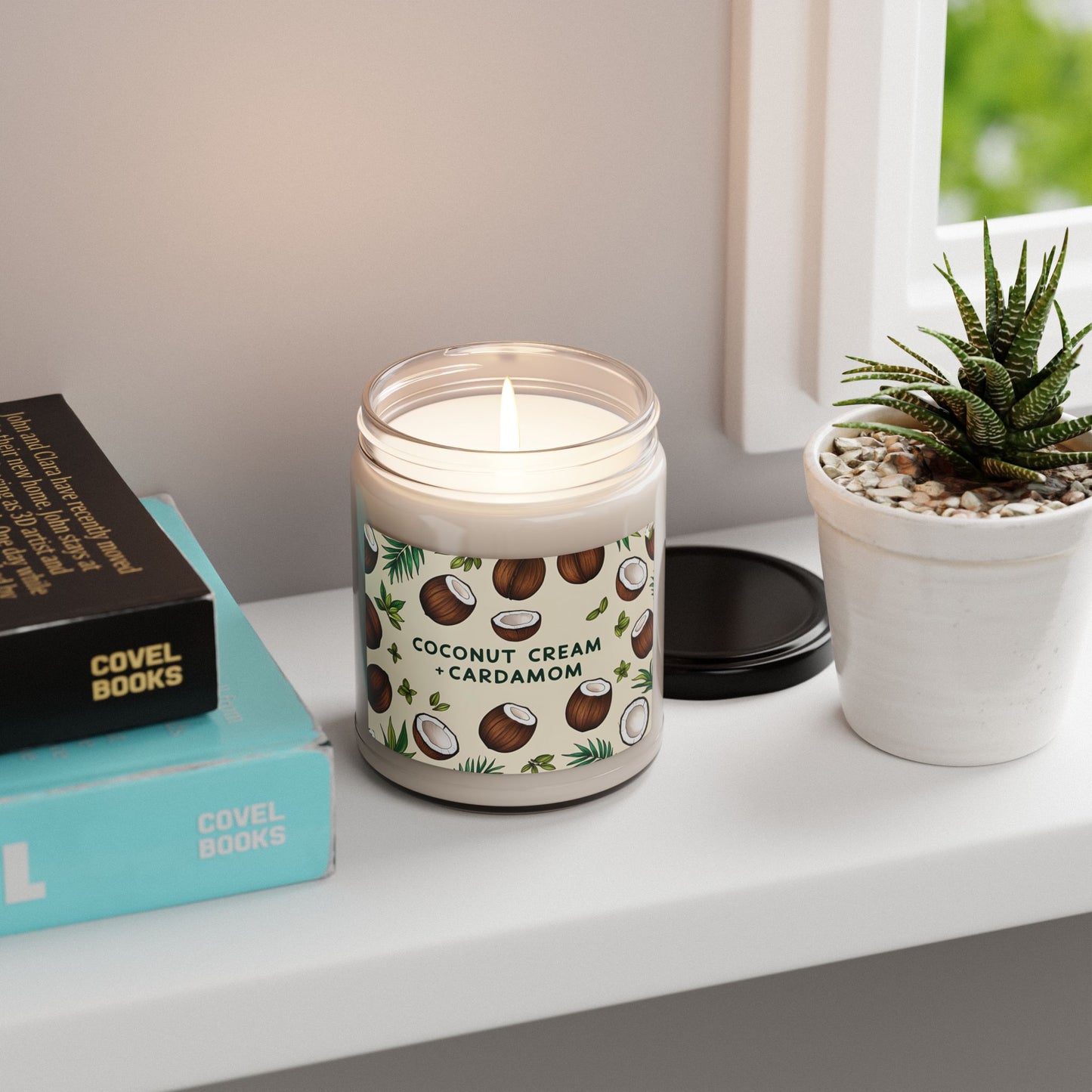 Eco-Friendly Scented Soy Candle, 9oz
