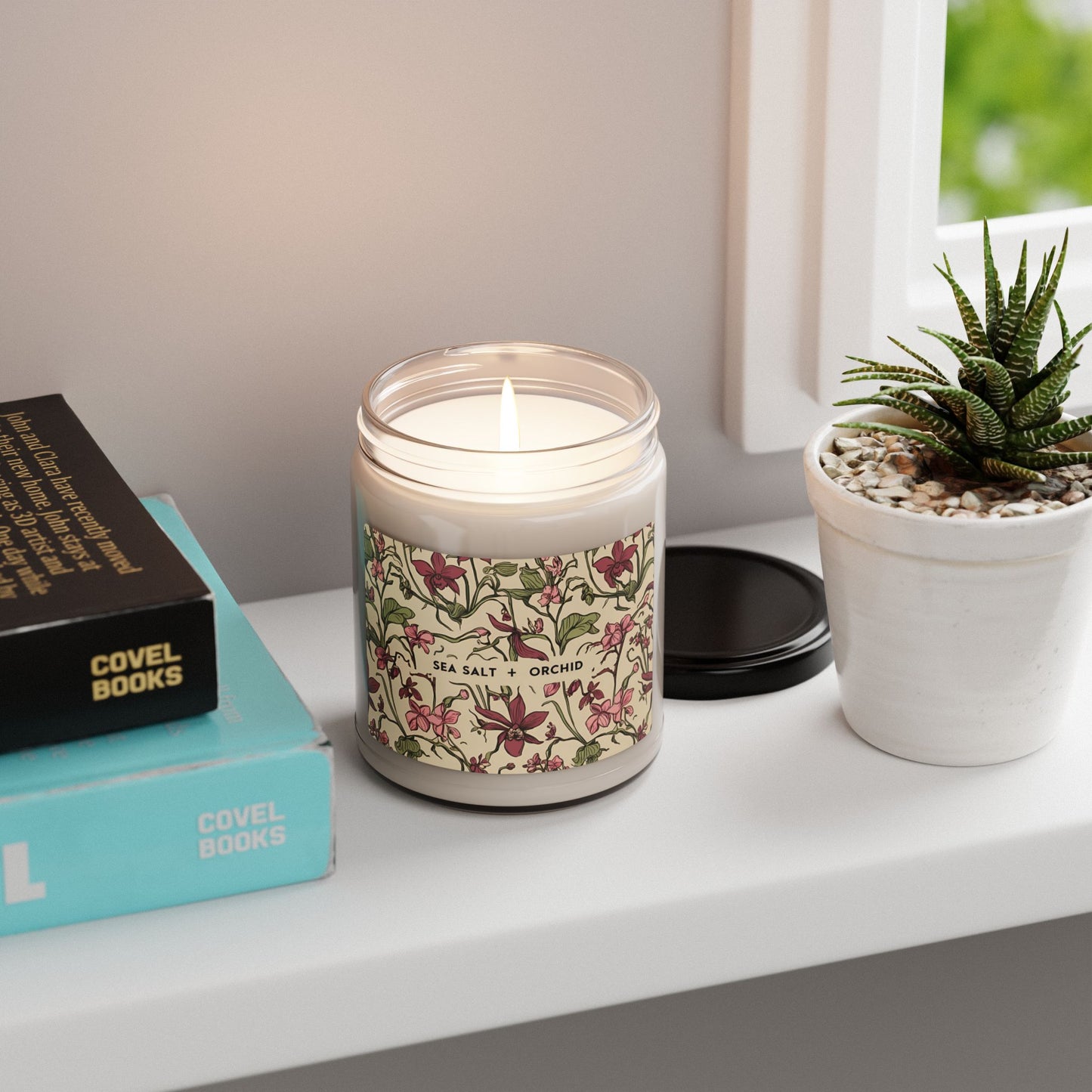 Eco-Friendly Scented Soy Candle, 9oz